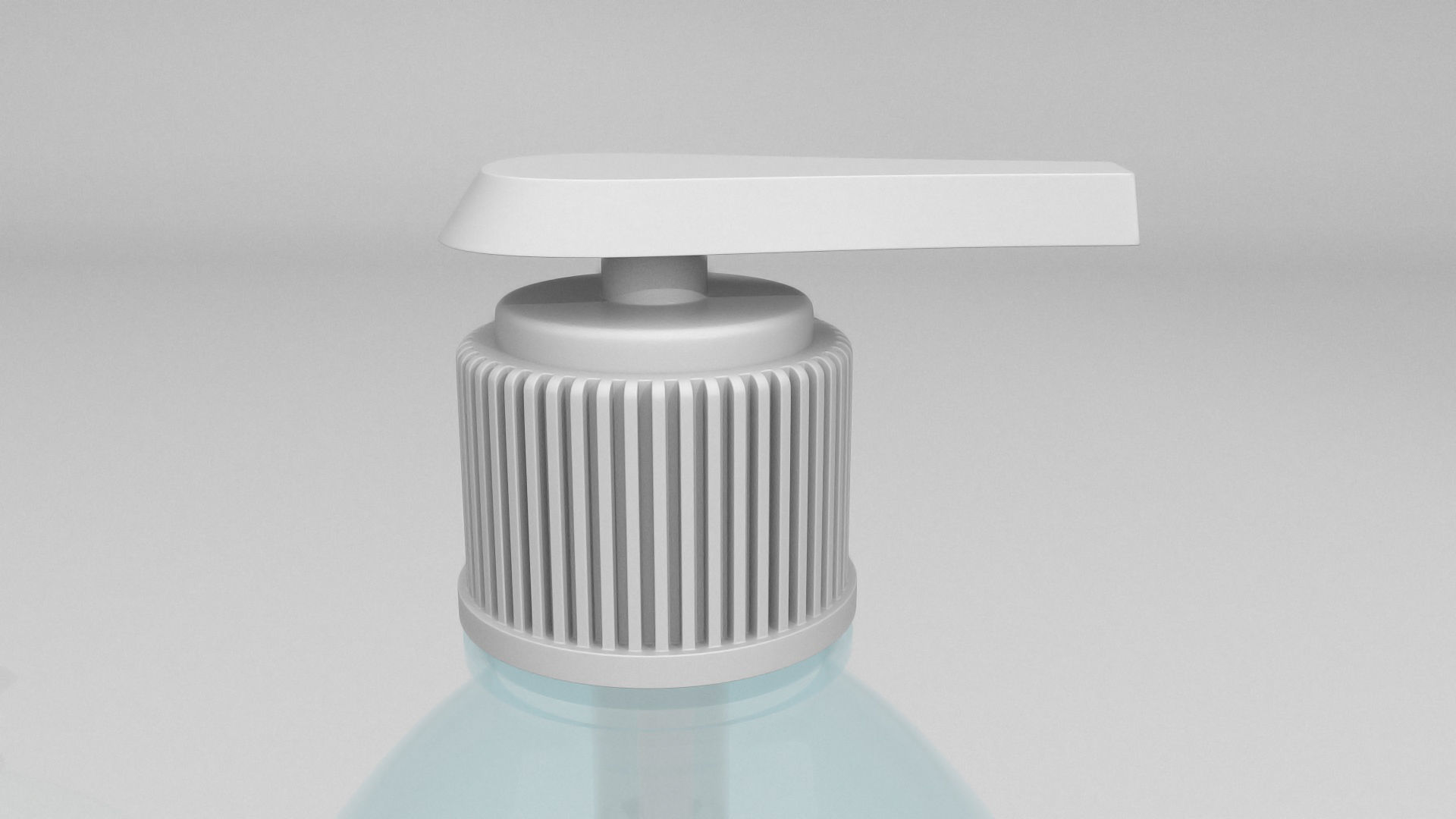 Sanitizer Bottle Low-poly 3D model_4