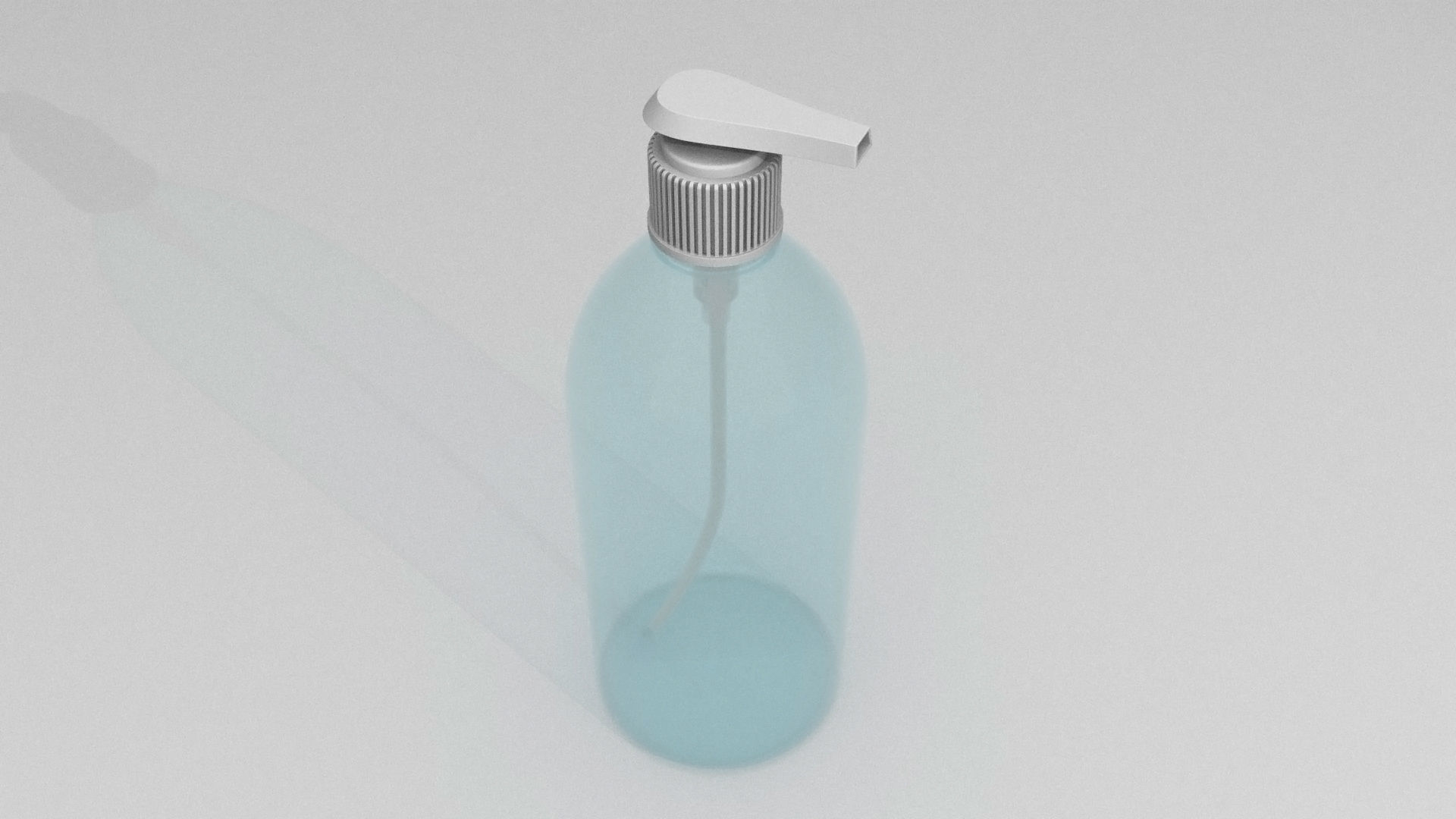 Sanitizer Bottle Low-poly 3D model_6