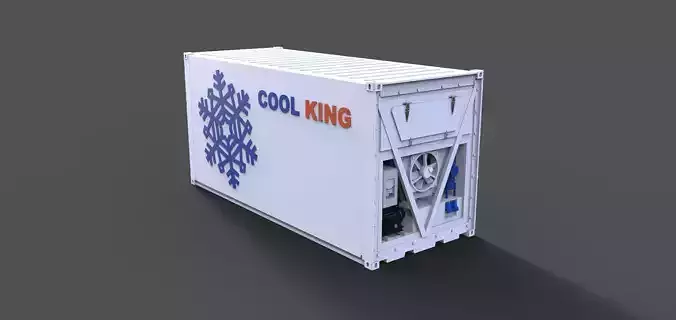 Reefer container 3D print model