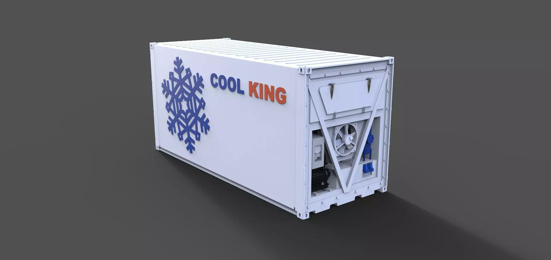 Reefer container 3D print model_0