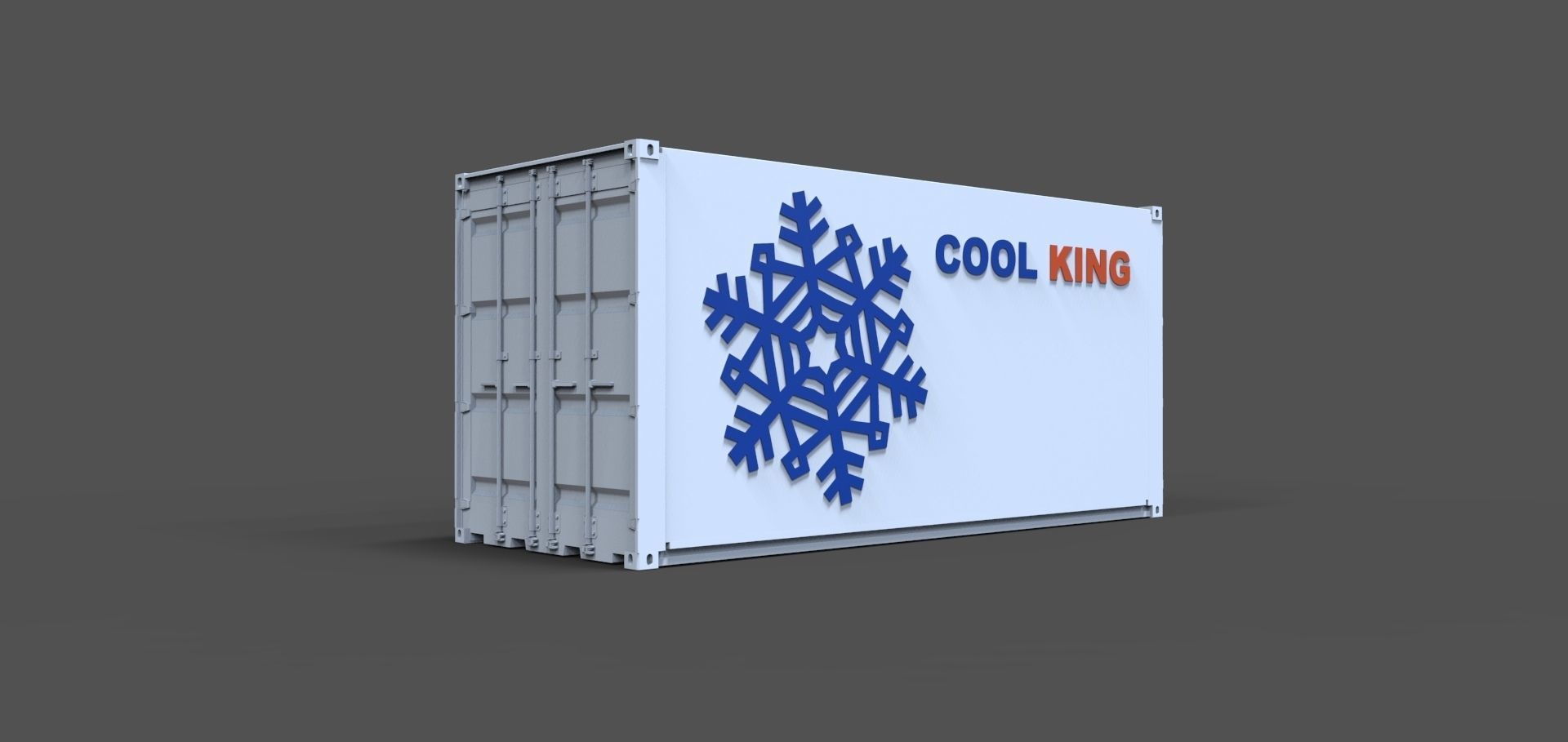 Reefer container 3D print model_1