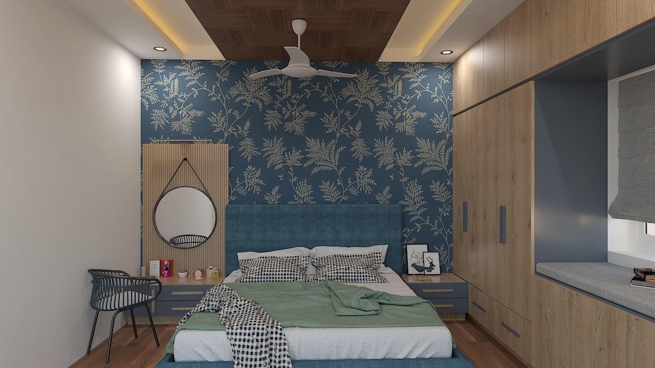Girl Bedroom Design - 1 3D model_3