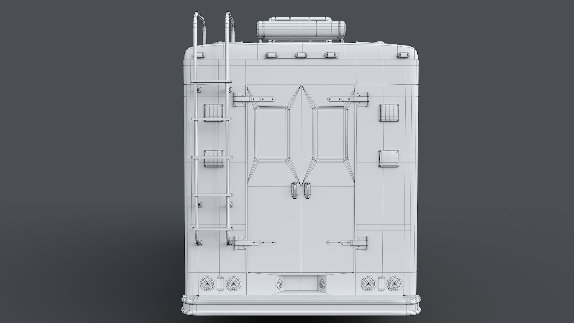 Chevrolet P30 step van  NYPD 3D model_14