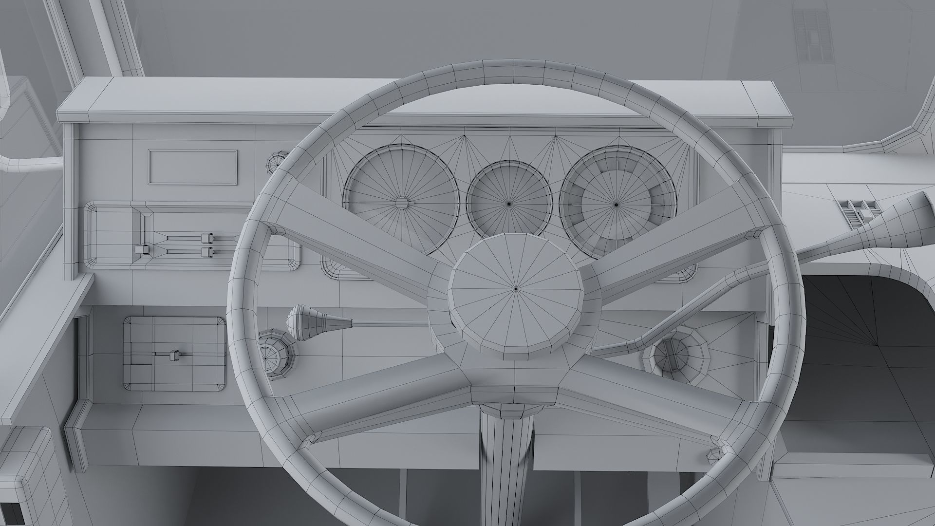 Chevrolet P30 step van  NYPD 3D model_19