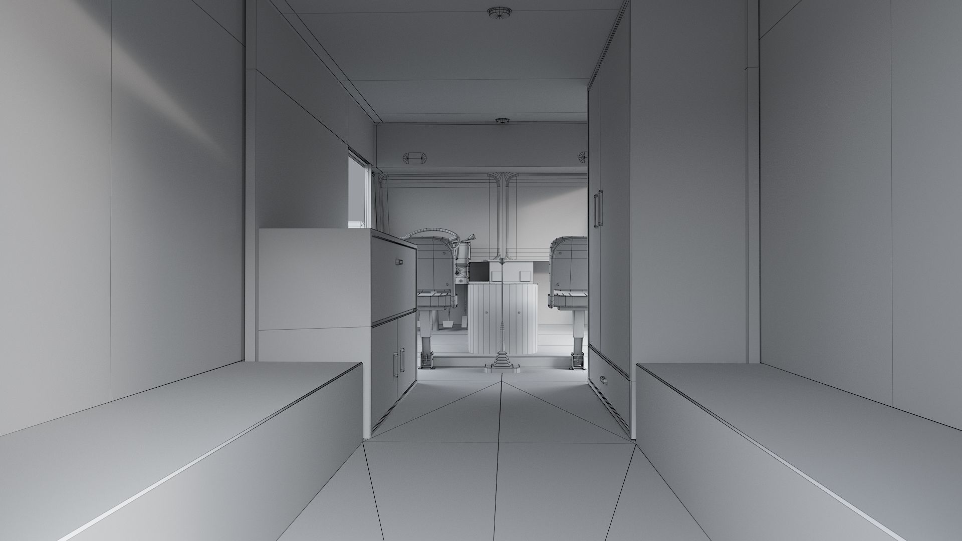 Chevrolet P30 step van  NYPD 3D model_17