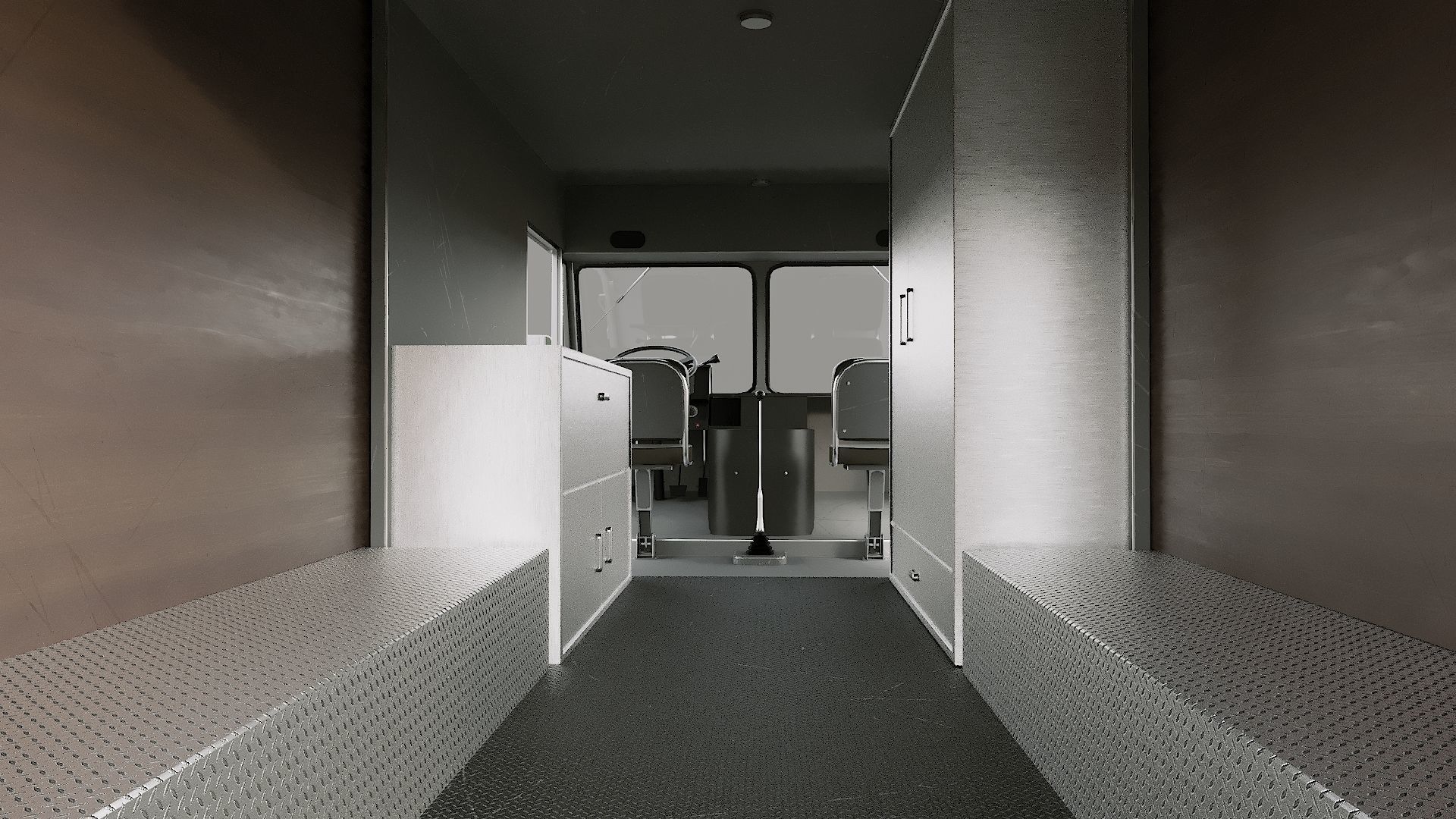 Chevrolet P30 step van  NYPD 3D model_8