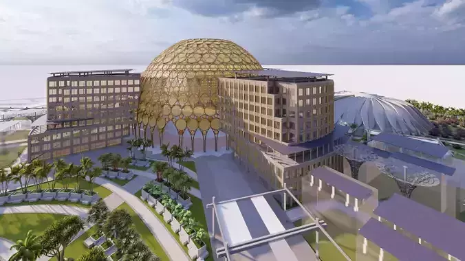 Expo 2021 Dubai 3d 3D model