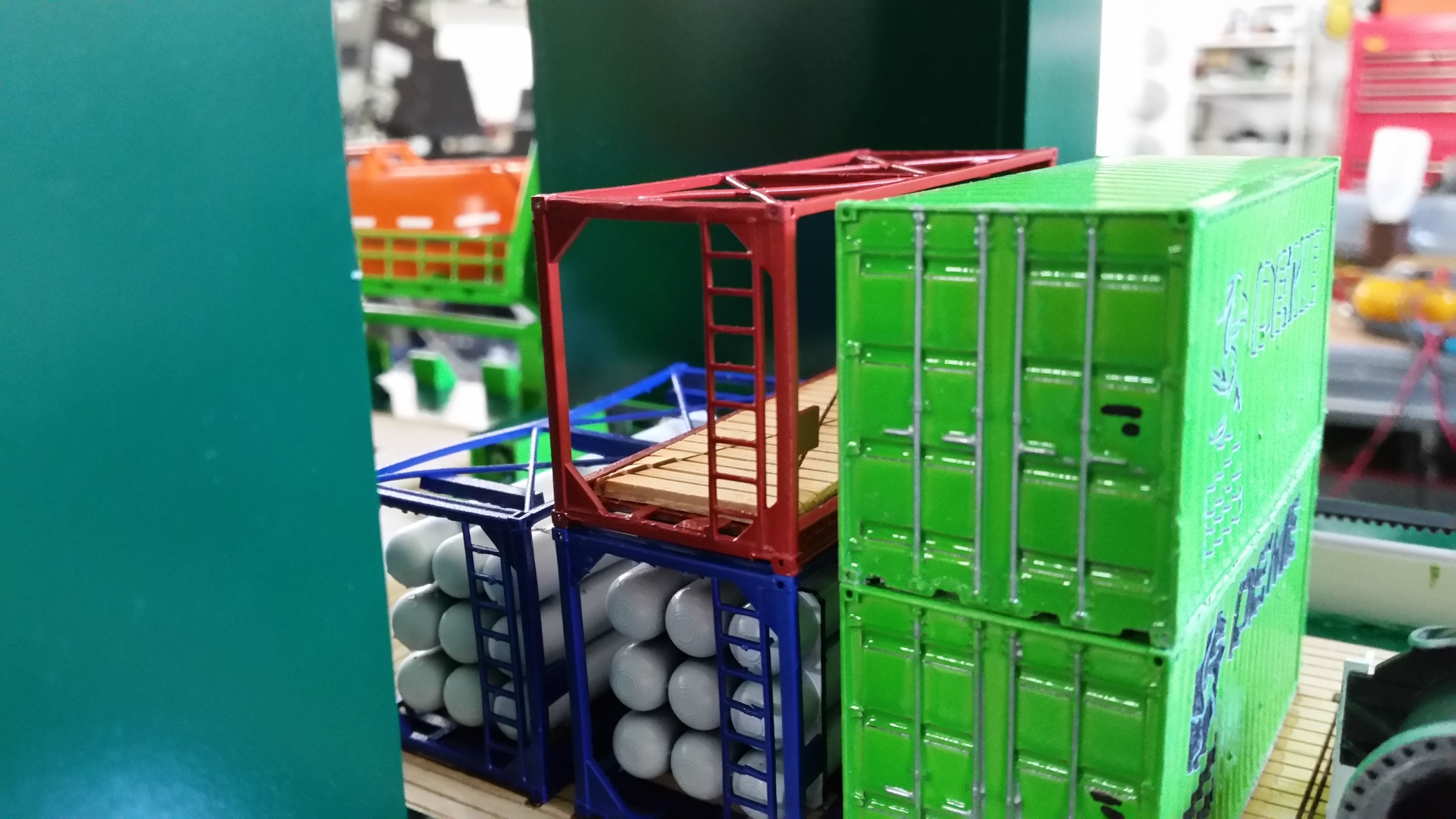 container frame 3D print model_1