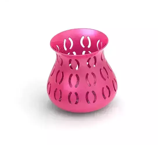 Stylish Flower Vase 3D print model