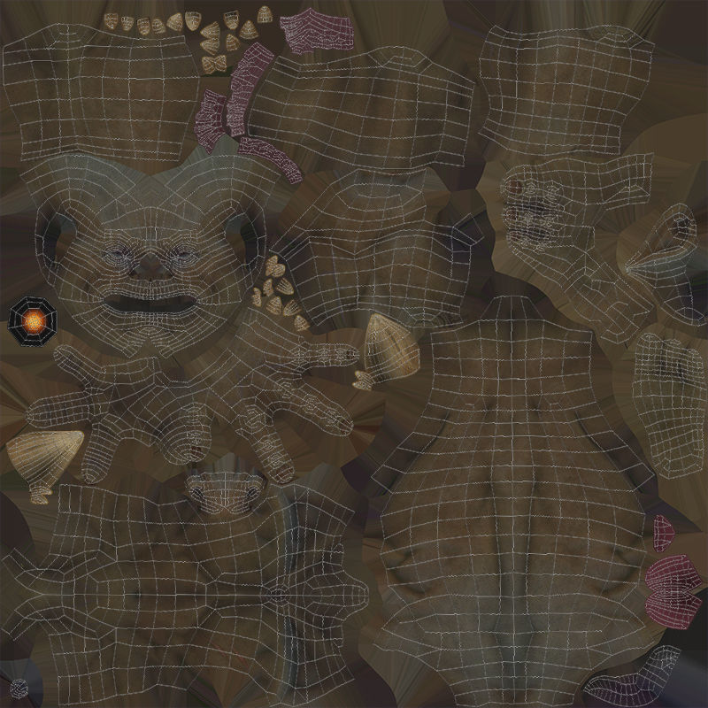 Troll Berserker - Rigged - Animated - Game Ready Low-poly 3D model_15