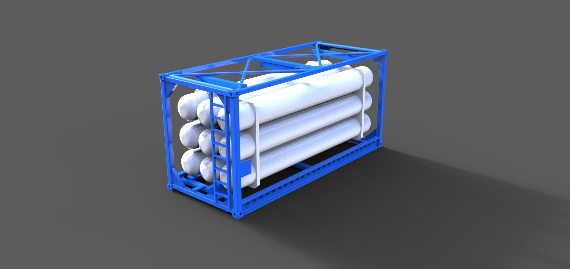 Gas Container 3D model 3D printable | CGTrader