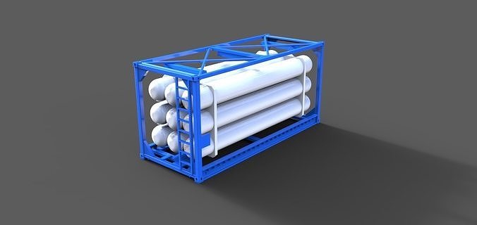 Gas Container 3D print model