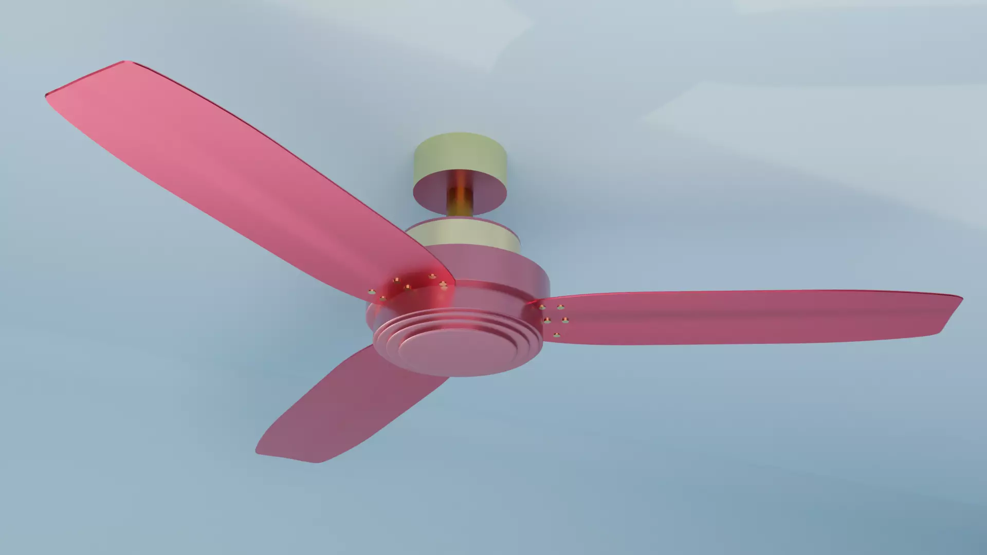 Ceiling fan model Free 3D model_0