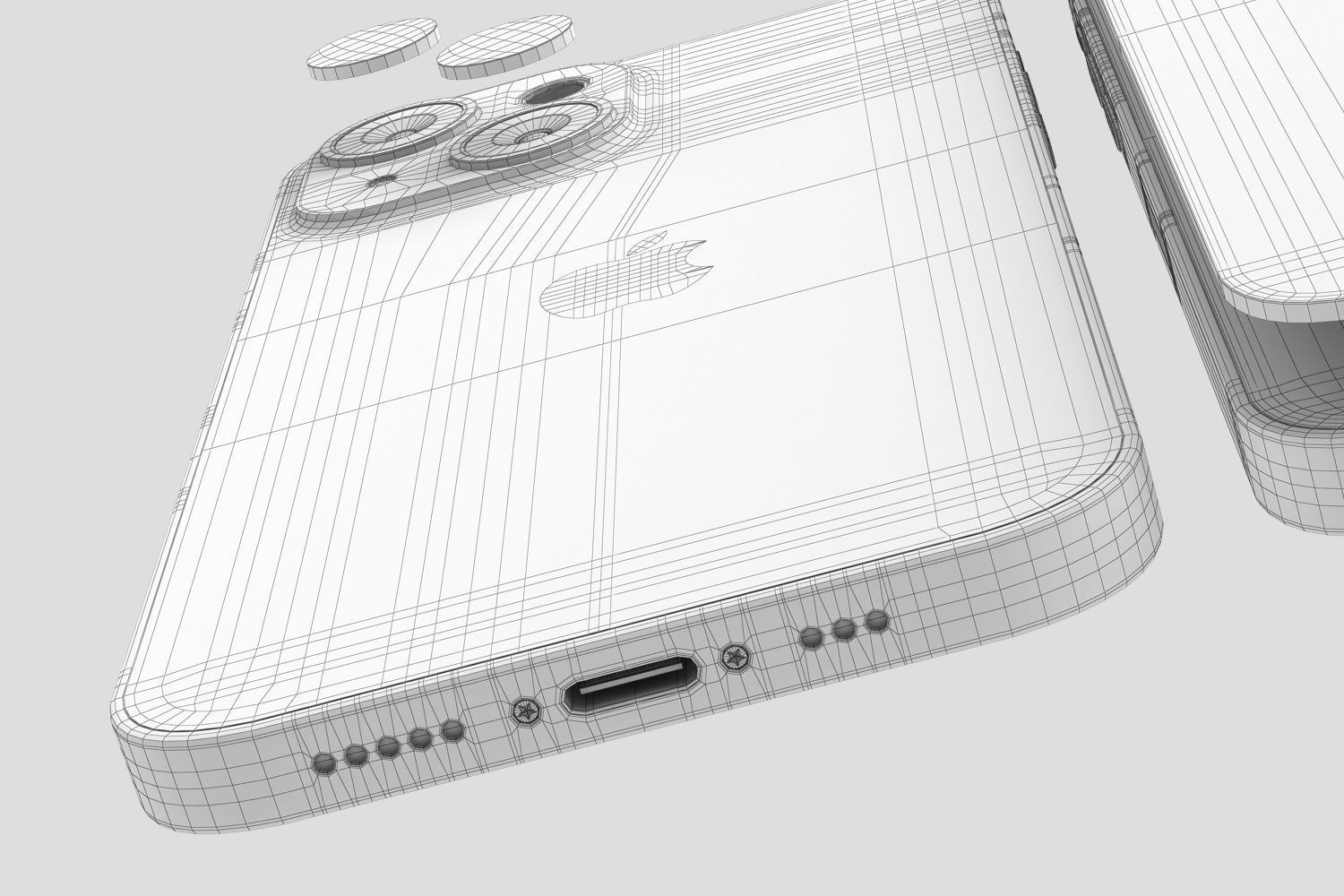 Apple iPhone 13 3D model_16