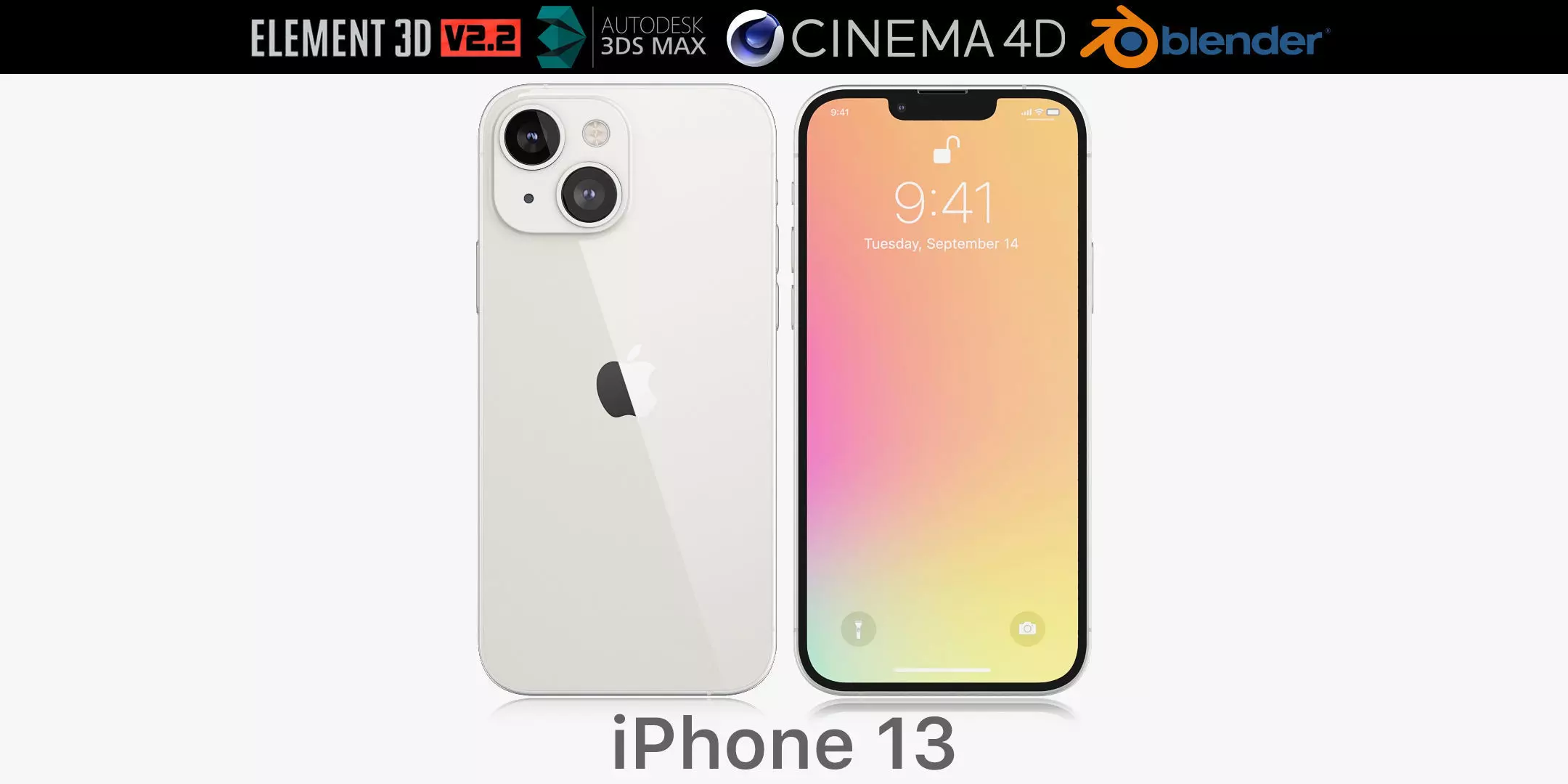 Apple iPhone 13 3D model_0