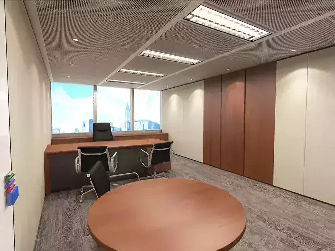 interior design 3ds max model - OFFICE design 3D model