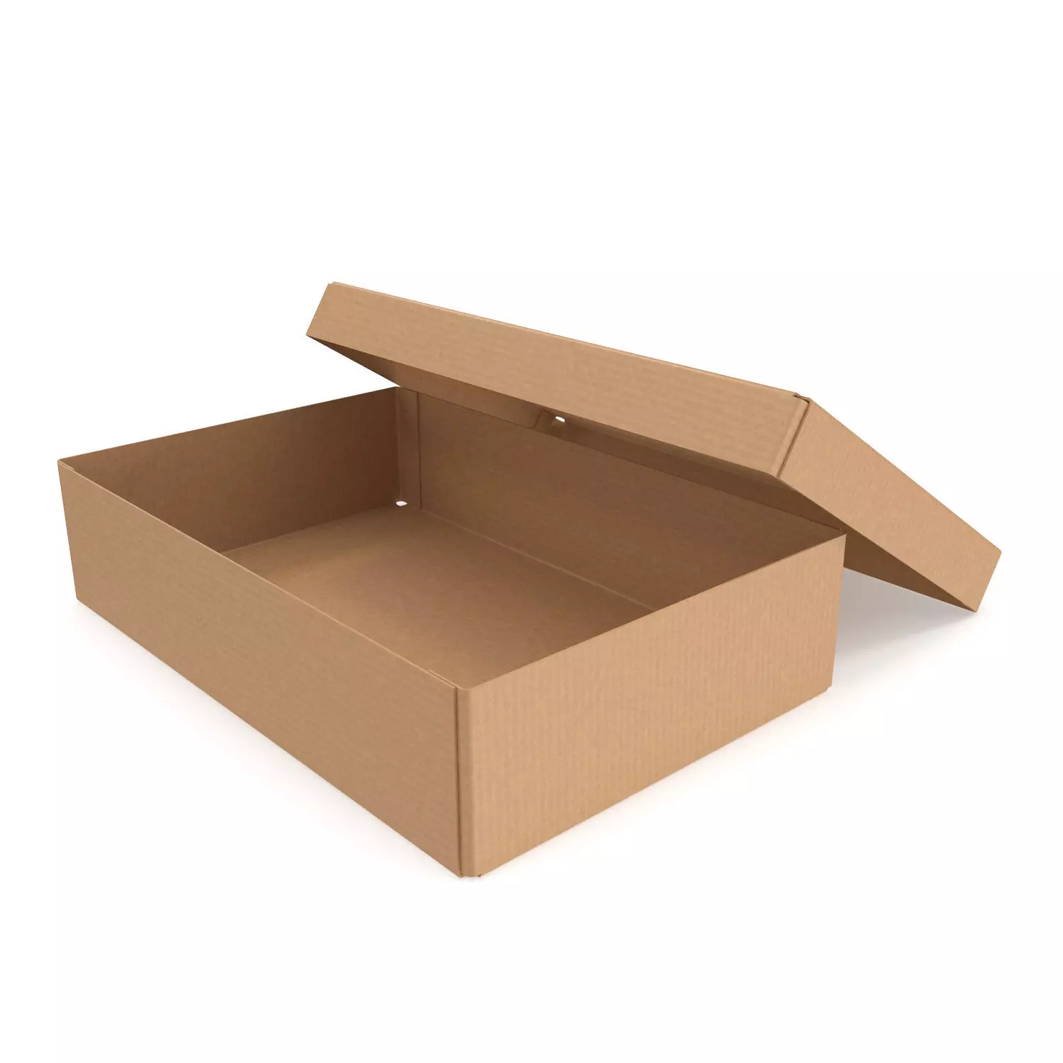 Cardboard box 06 3D model_0