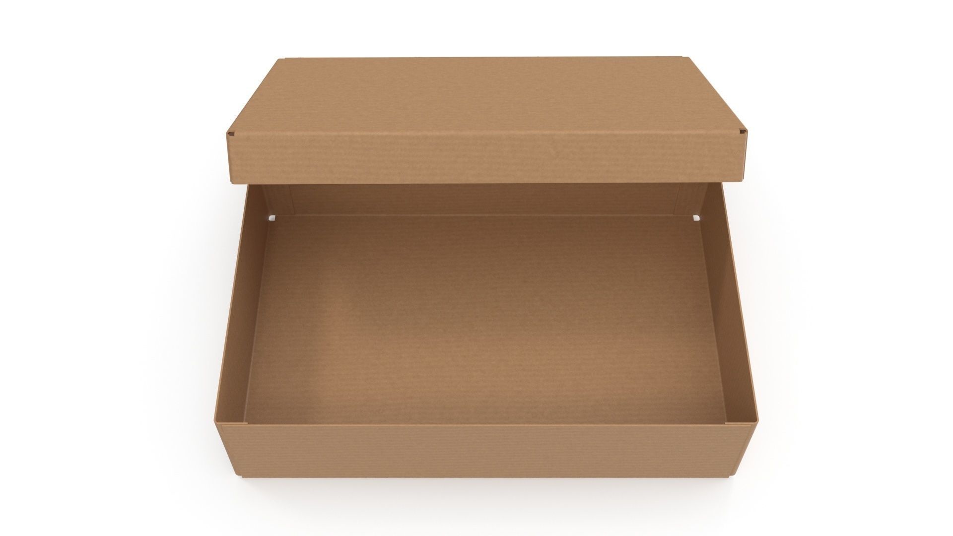 Cardboard box 06 3D model_10