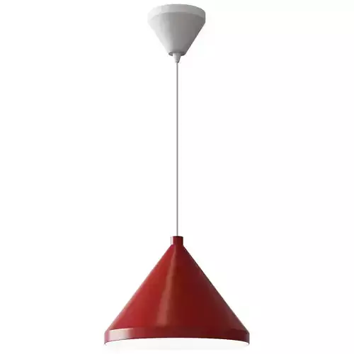 NEVLINGE Pendant lamp dark red 33 cm 3D model