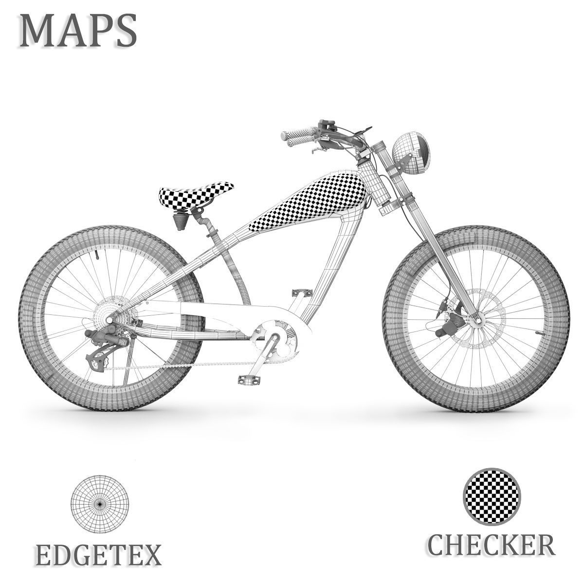 electric bike 3D model_4