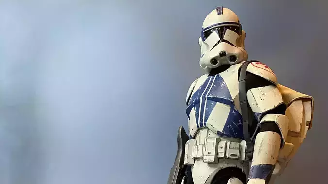 Full Clone Trooper Armor Phase 1 and 2 OneSix  OneSixth 12inch  3D print model