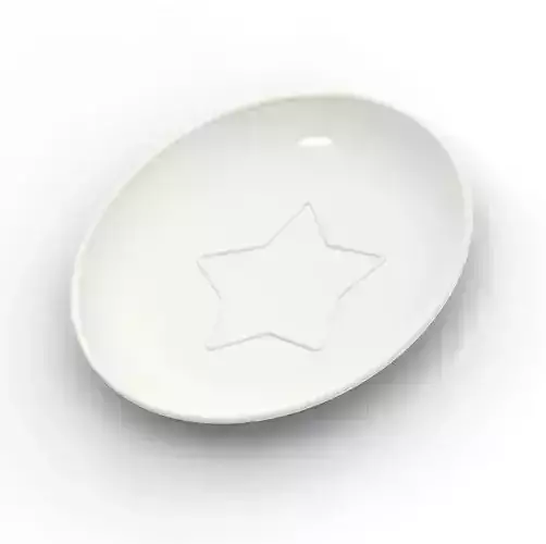 Star Dinner Plate 3D print model