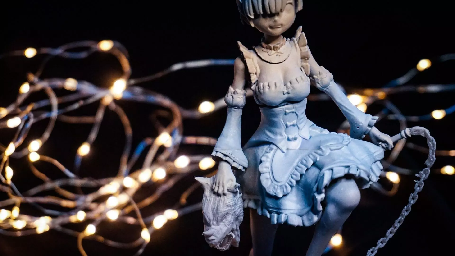 Rem Collectible STL  from ReZero 3D print model_7