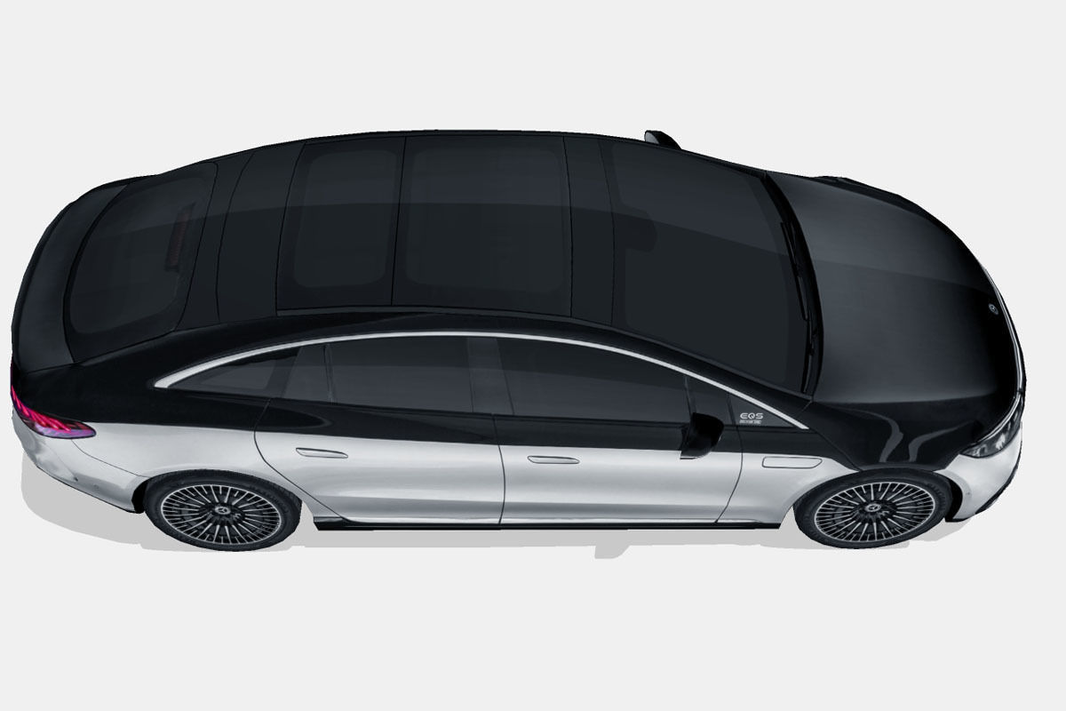 Mercedes-Benz EQS 2022 Low-poly 3D model_13