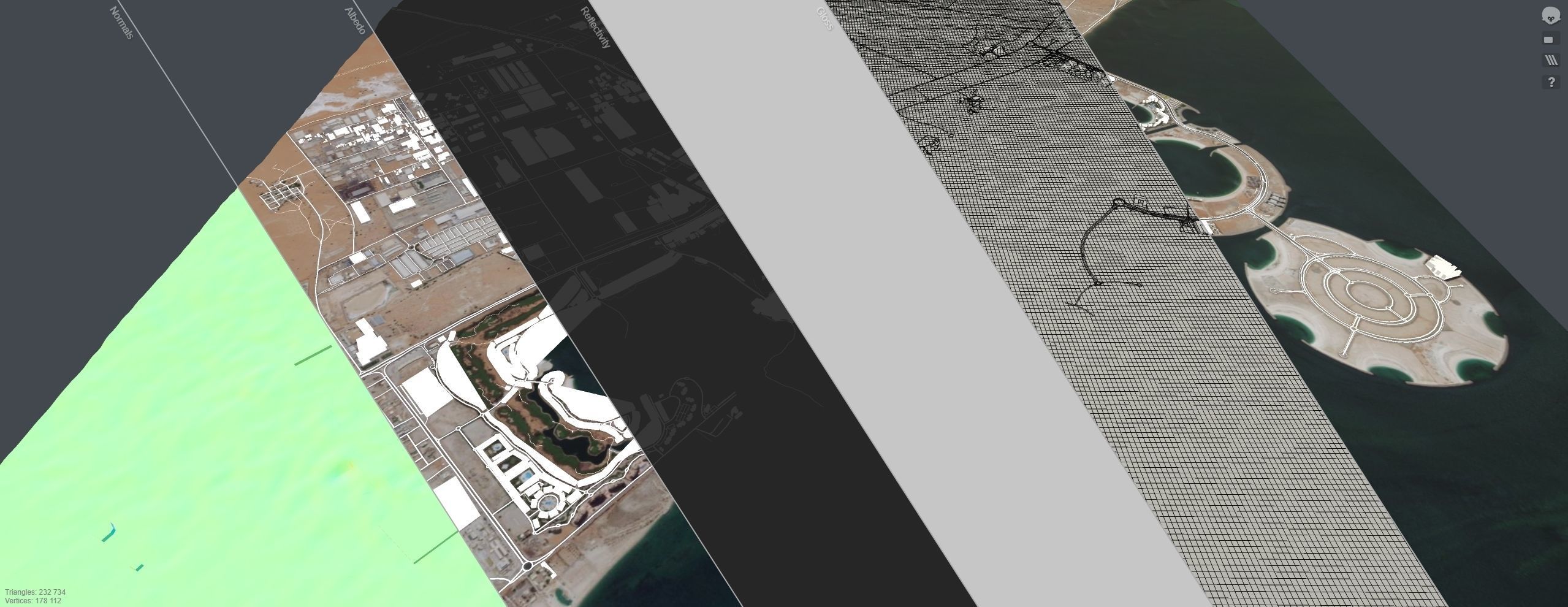 Cityscape Ras al Khaimah Dubai United Arab Emirates 3D model_12