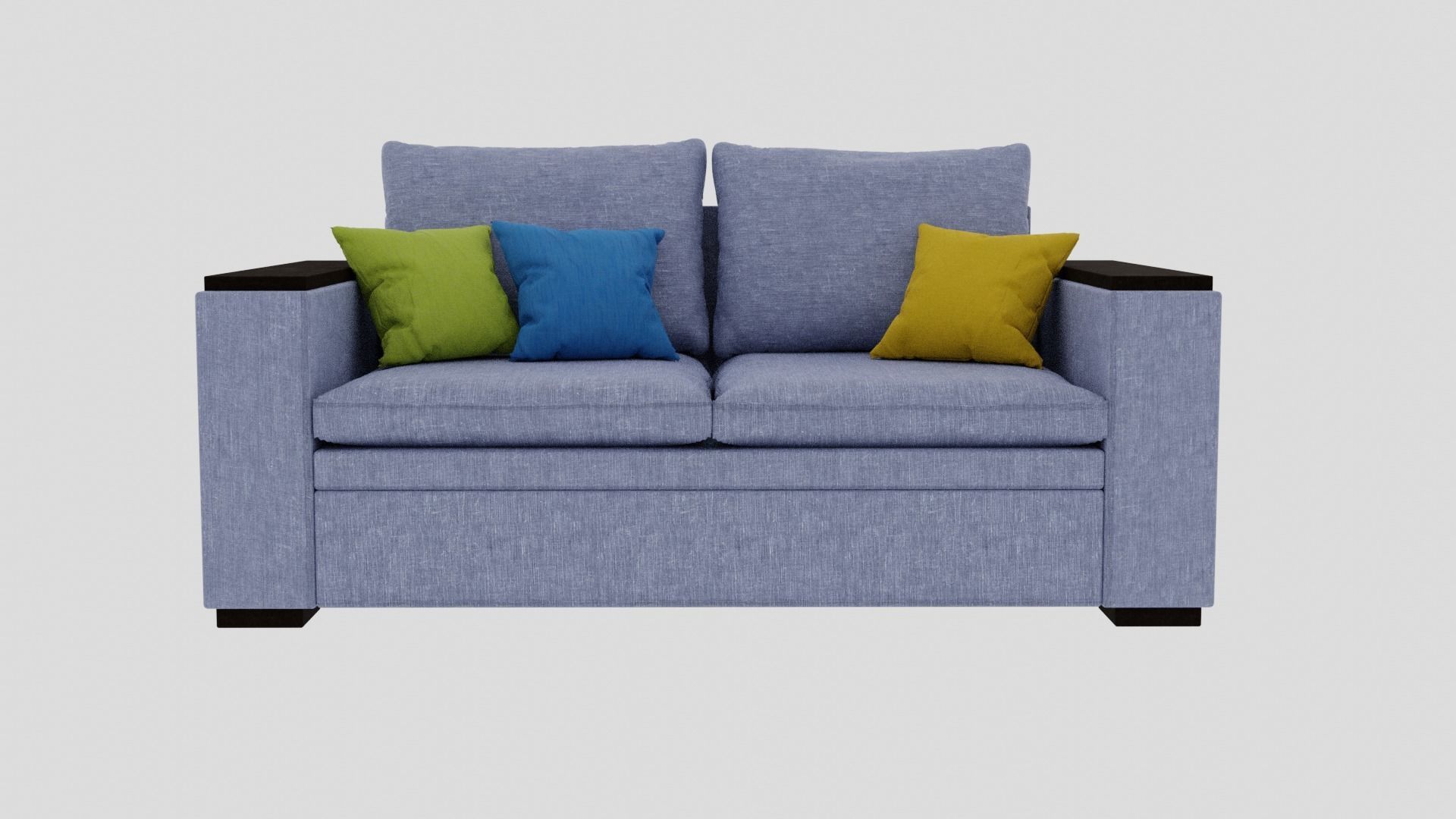 Practical and comfortable sofa 3D model_7