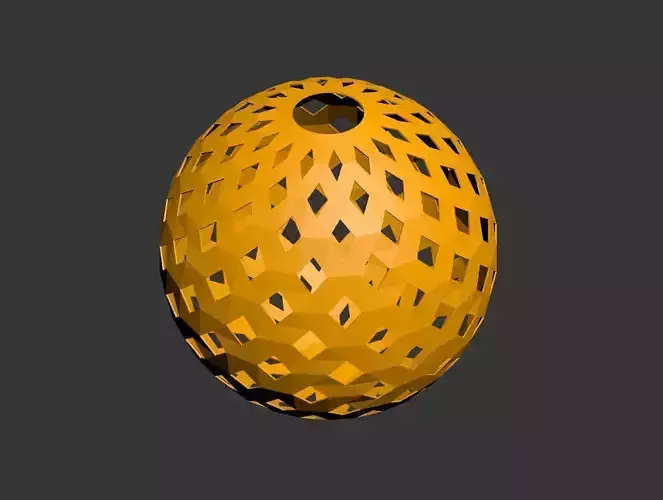 Decorative Object Shape 3D Print Model