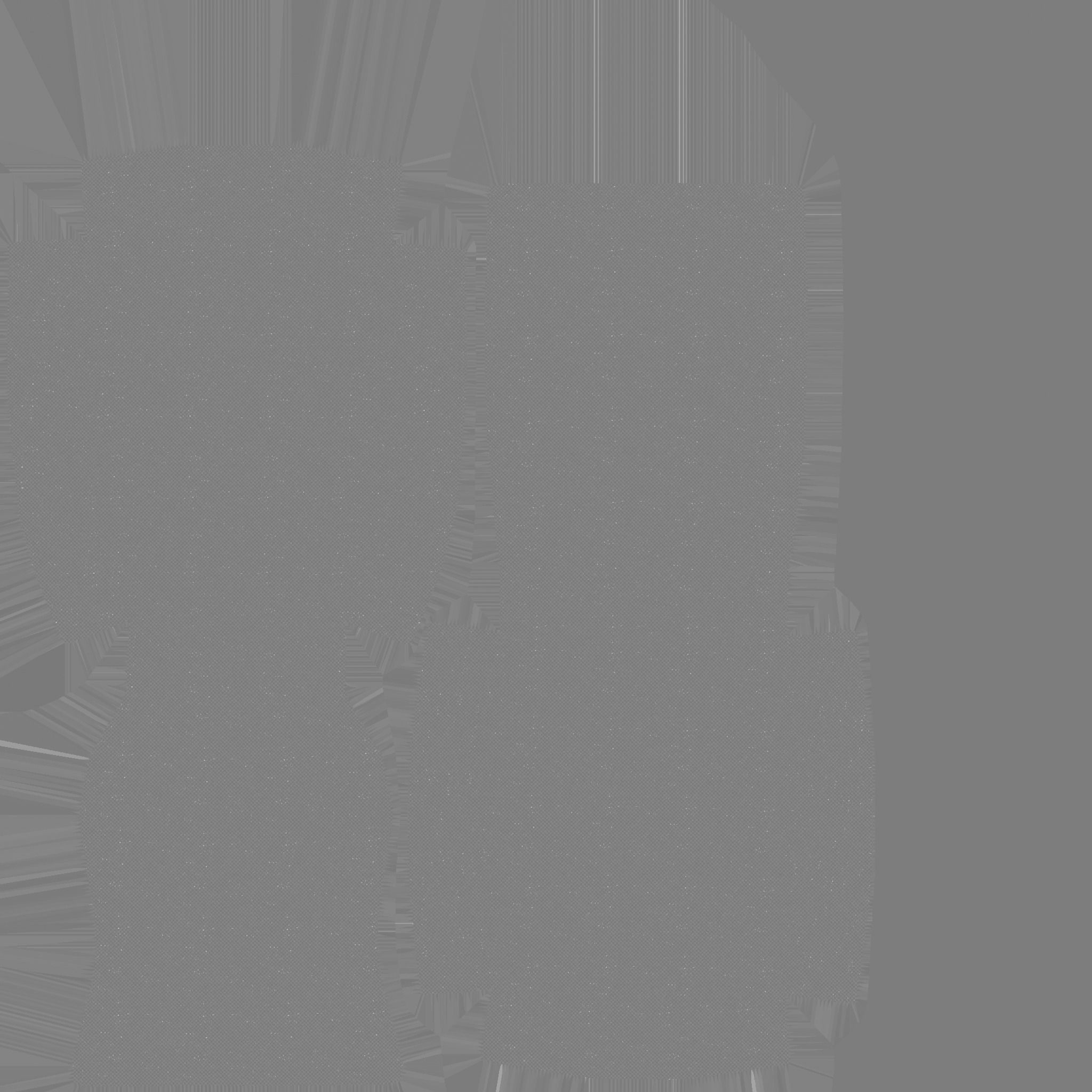 Black Plaid Wood Armchair - Furniture Interior Design Low-poly 3D model_17