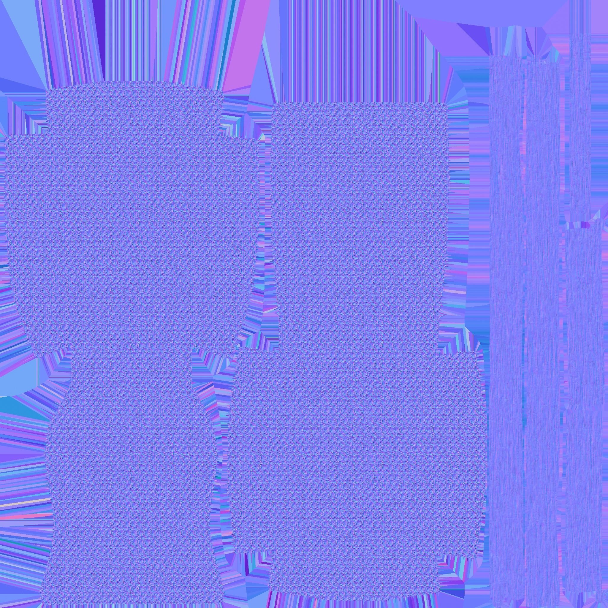 Gray Wood Armchair - Furniture Interior Design Free low-poly 3D model_13