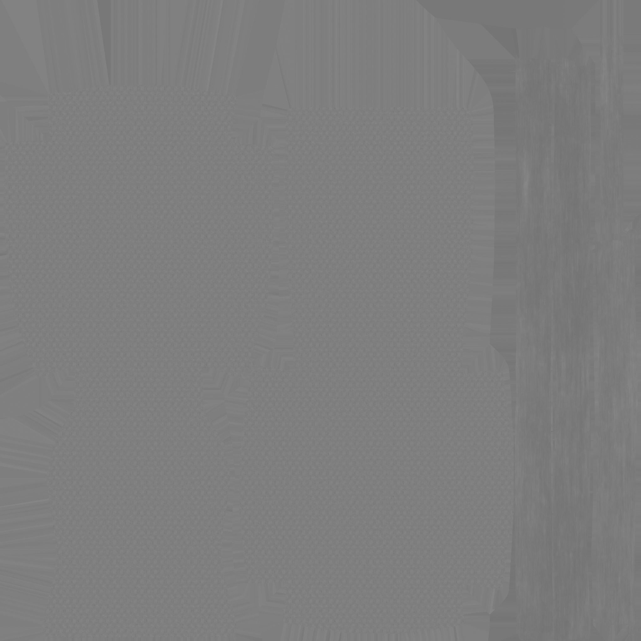 Gray Wood Armchair - Furniture Interior Design Free low-poly 3D model_17