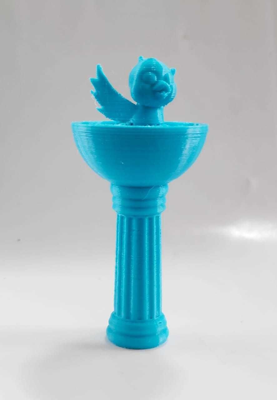 Bird Fountain 3D print model_11