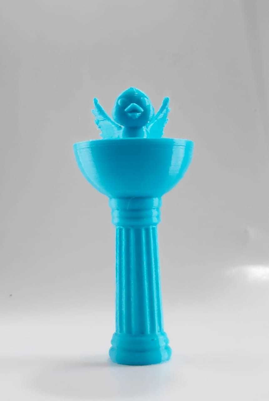 Bird Fountain 3D print model_10