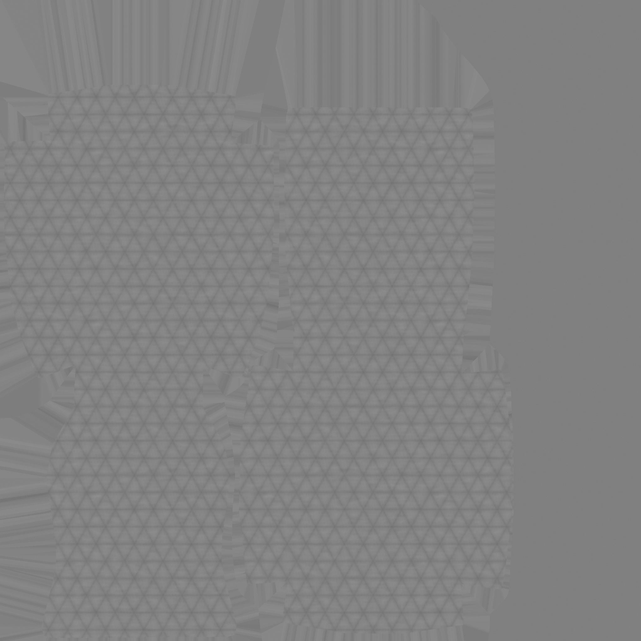 Pink Armchair - Furniture Interior Design Low-poly 3D model_12