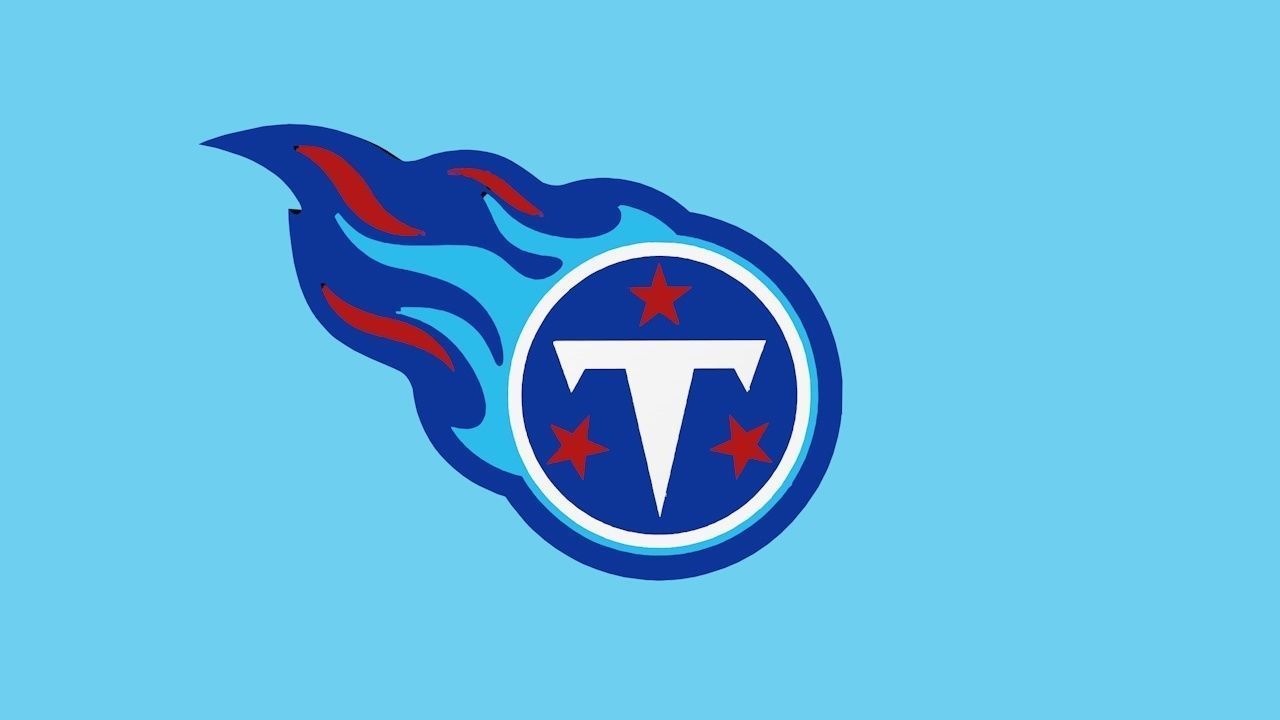 Tennessee Titans Team Logo 3D model_1