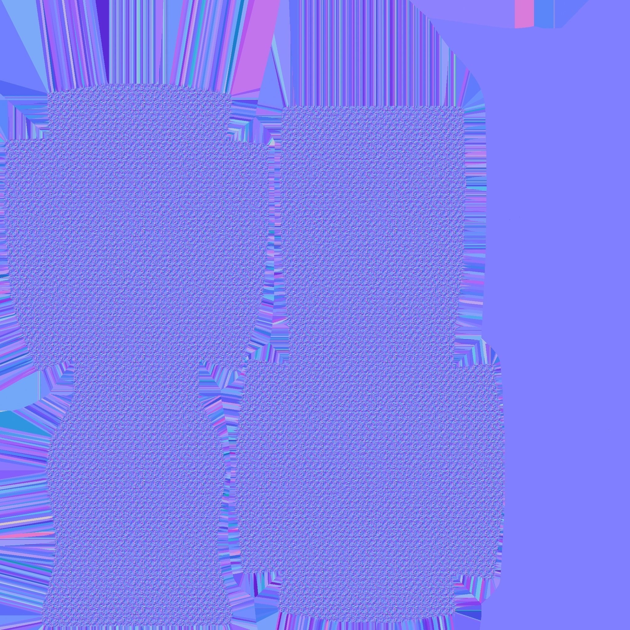 Yellow Black Armchair - Furniture Interior Design Low-poly 3D model_13