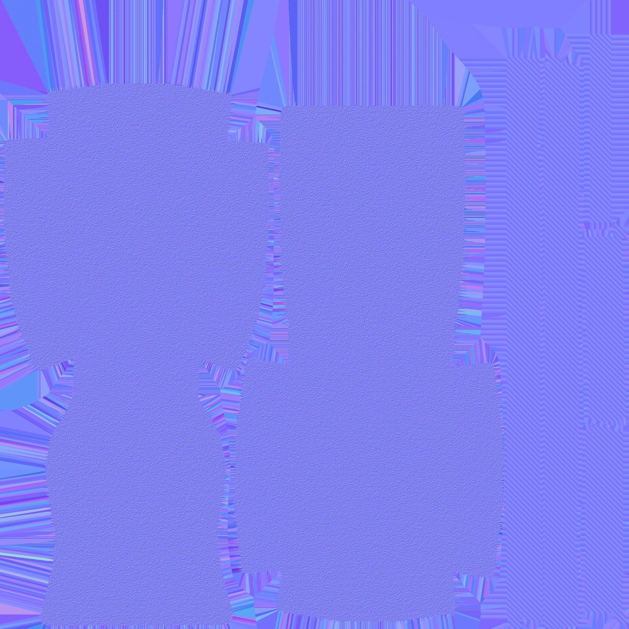 Beige Black Armchair - Furniture Interior Design Low-poly 3D model_17