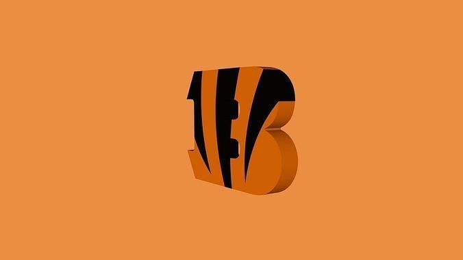 Cincinnati Bengals Team Logo 3D model