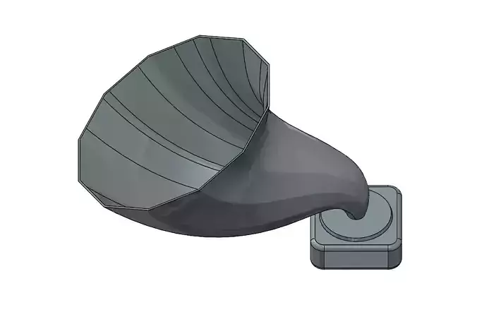 Vintage record-player