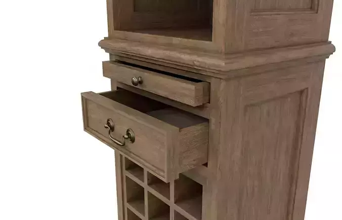 old wine cabinet