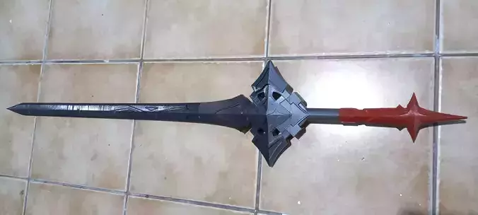 Genshin Impact  Sword of Descension 3D print model
