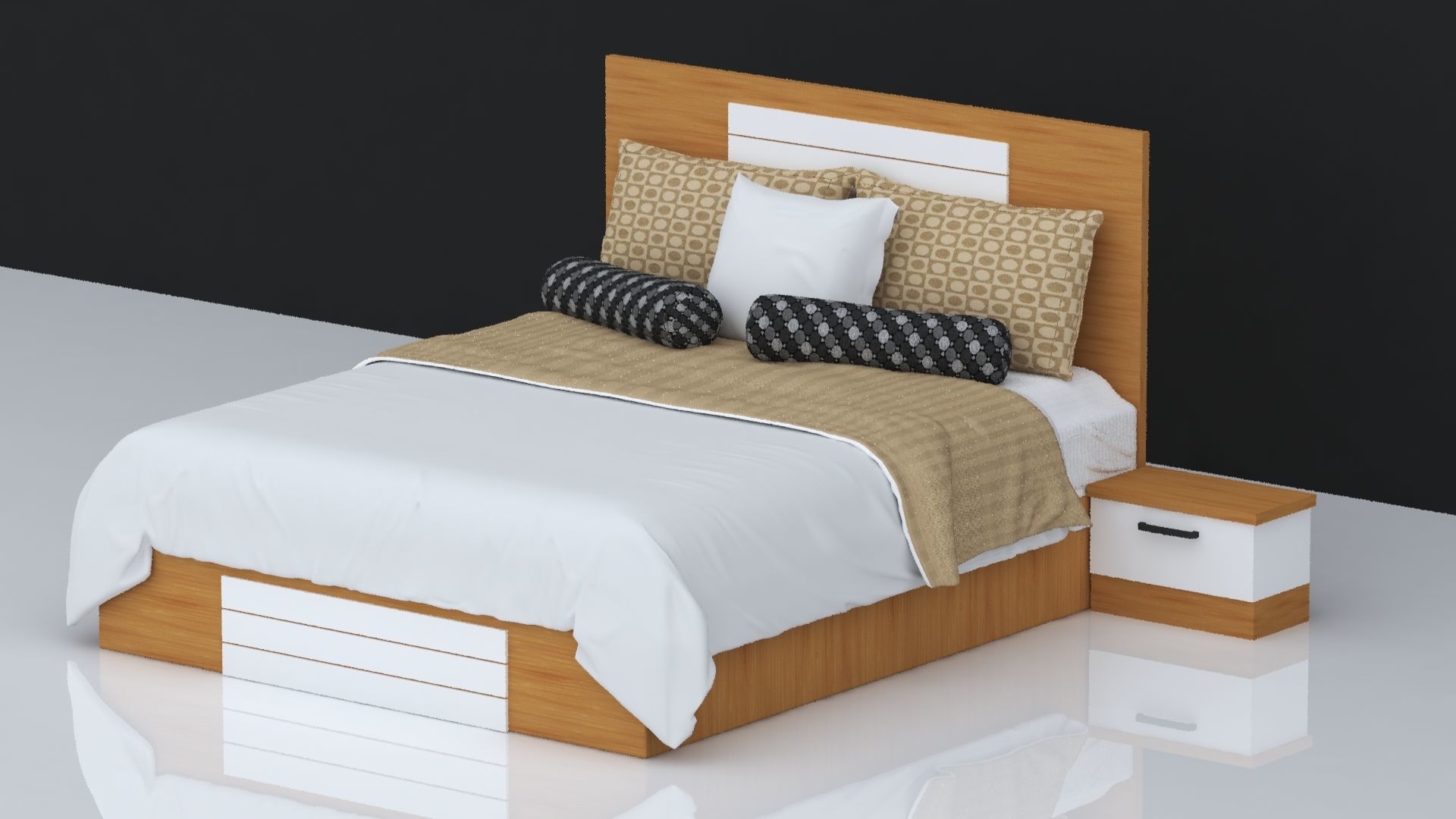 20 BEDS VOL- 01 AND VOL-02 3D Model Collection_22