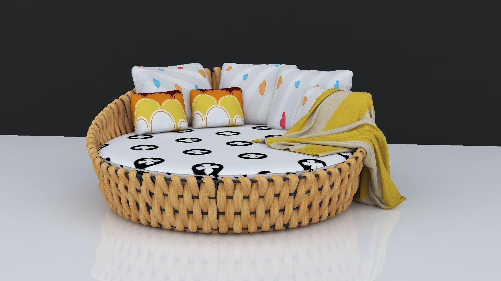 20 BEDS VOL- 01 AND VOL-02 3D Model Collection_15