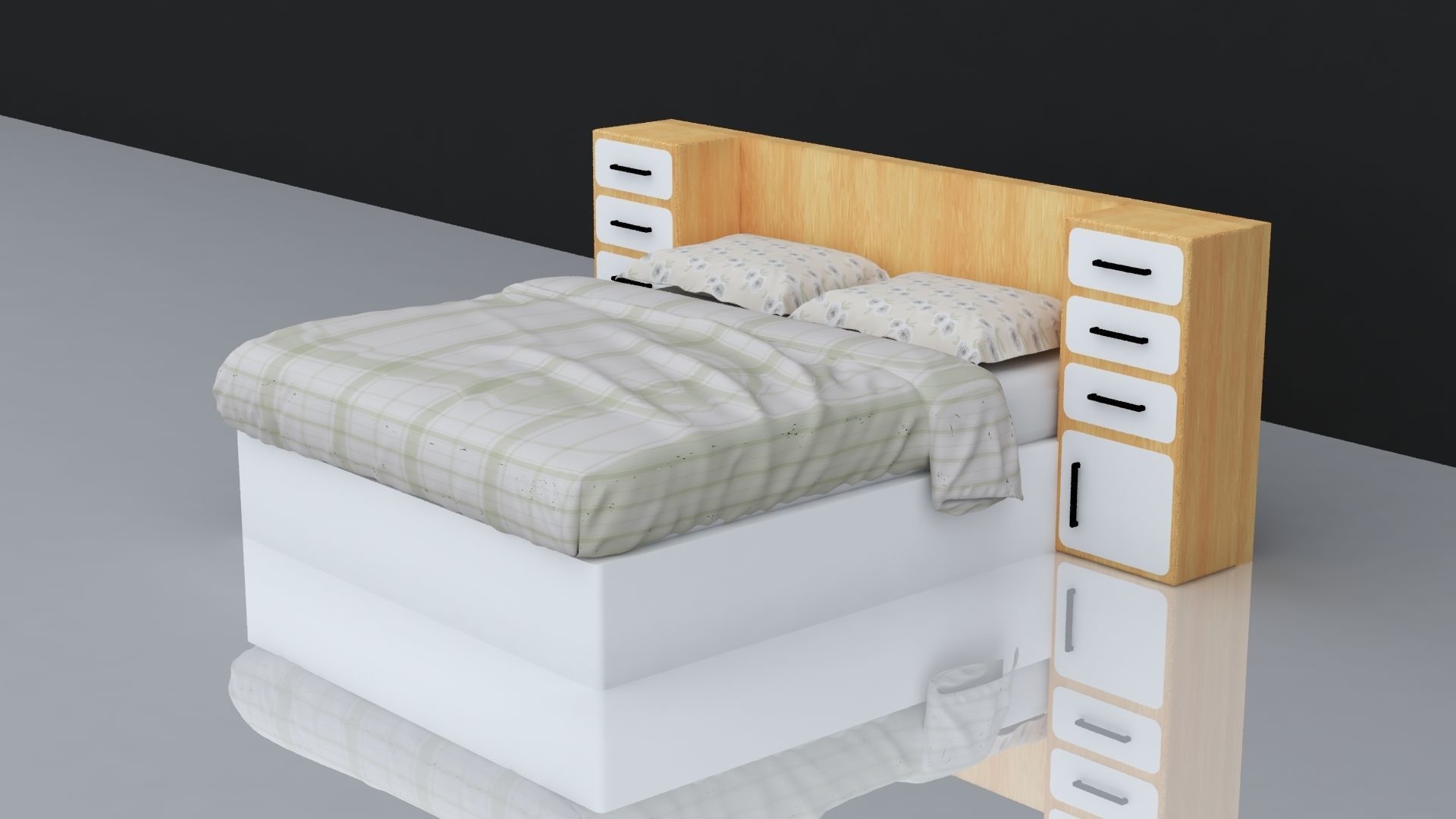 20 BEDS VOL- 01 AND VOL-02 3D Model Collection_10