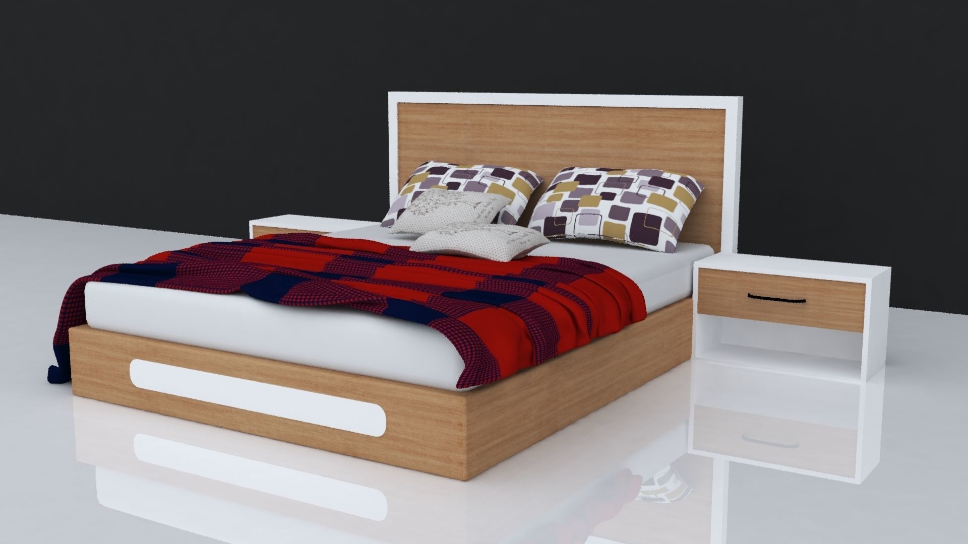 20 BEDS VOL- 01 AND VOL-02 3D Model Collection_9