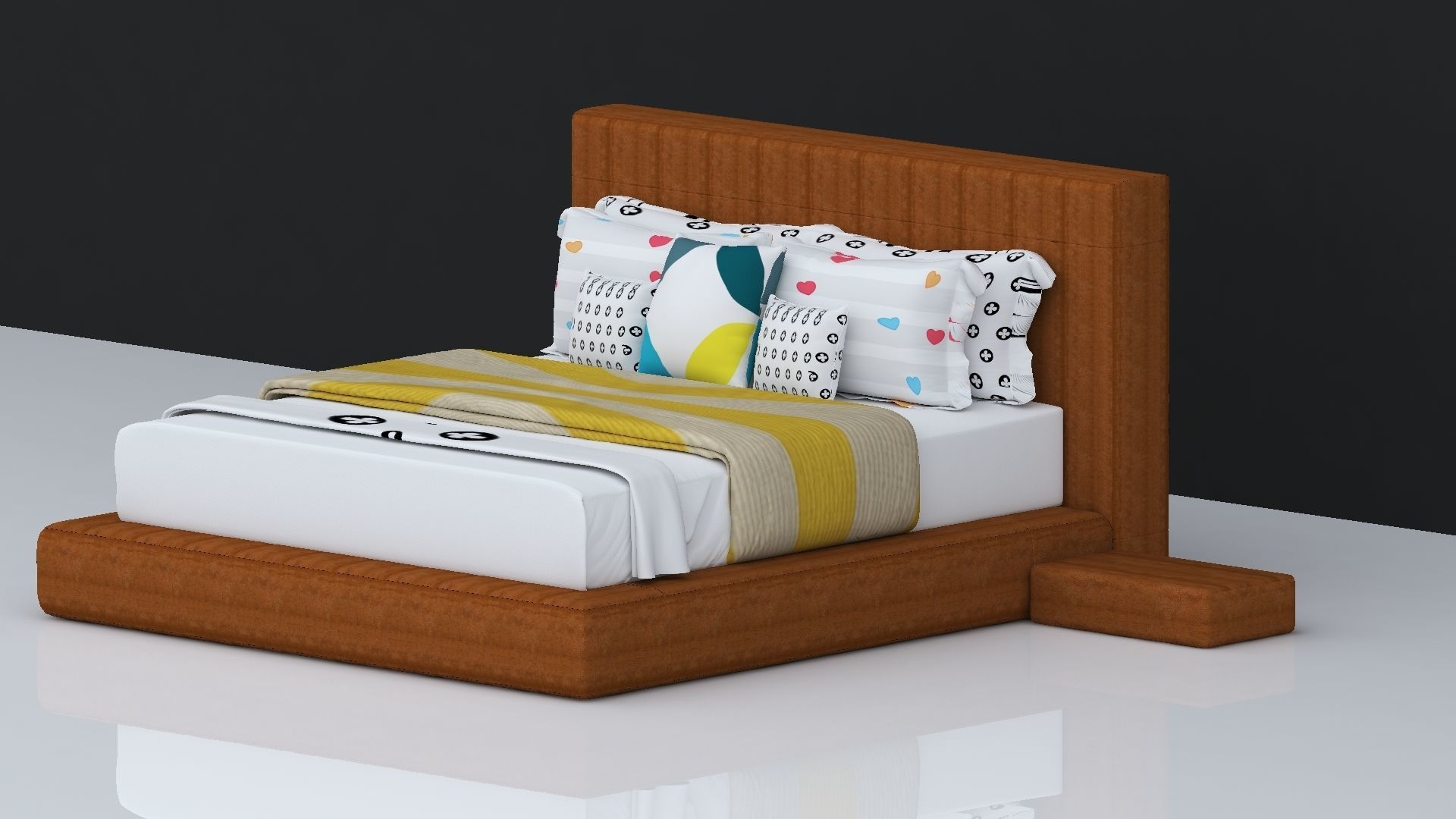 20 BEDS VOL- 01 AND VOL-02 3D Model Collection_20