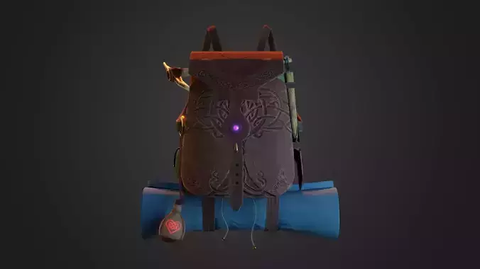 Celtic stylized backpack